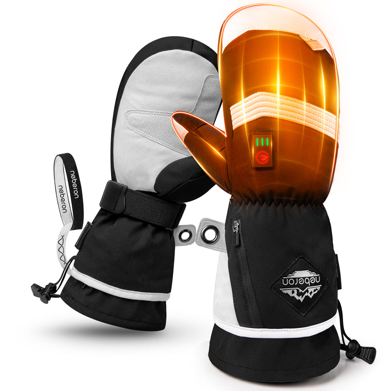 Load image into Gallery viewer, Neberon Pro Heated Mittens with eVent® Waterproof Technology
