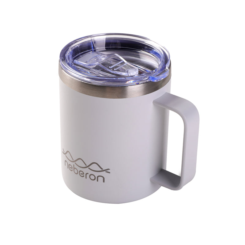 Load image into Gallery viewer, Neberon 12oz Stainless Steel Double Wall Vaccum Mug with Handle
