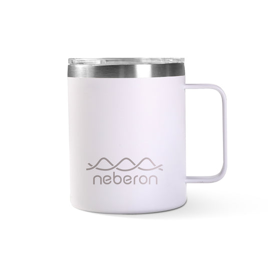 Neberon 12oz Stainless Steel Double Wall Vaccum Mug with Handle