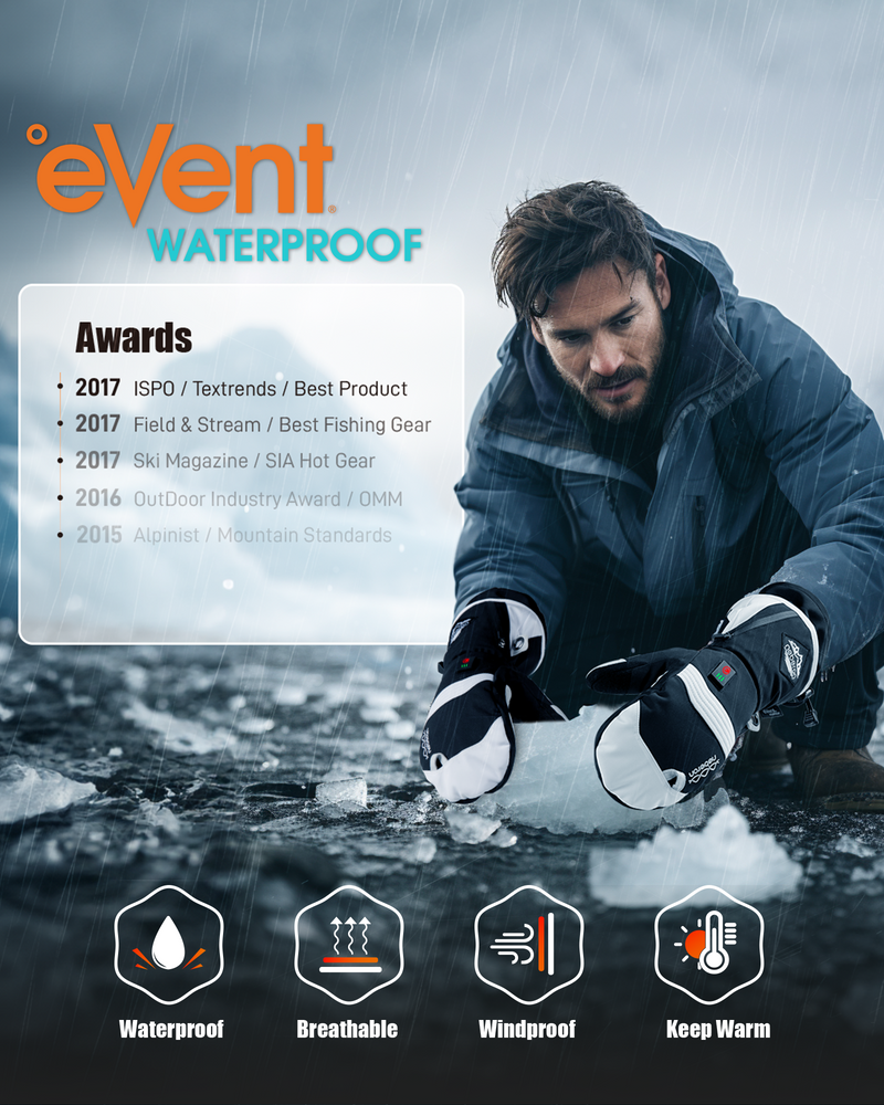 Load image into Gallery viewer, Neberon Pro Heated Mittens with eVent® Waterproof Technology
