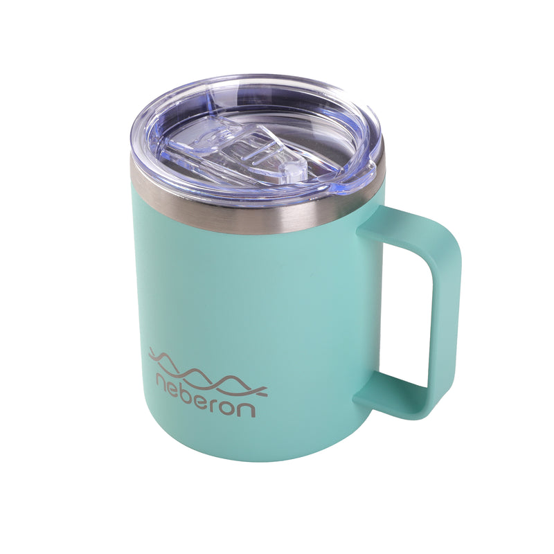 Load image into Gallery viewer, Neberon 12oz Stainless Steel Double Wall Vaccum Mug with Handle
