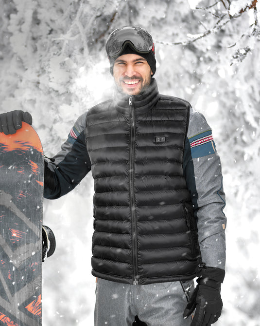 Neberon Heated Vest for Men with Battery Pack Rechargeable