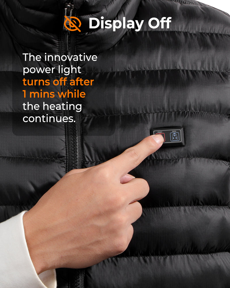 Load image into Gallery viewer, Neberon Heated Vest for Men with Battery Pack Rechargeable
